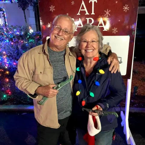 Bernie and Margie Grall put so much time, talent, and treasure into Christmas at Tara, this wonderful annual tradition, and receive so much joy from the community’s appreciation. We are grateful for the loving example they set every day.