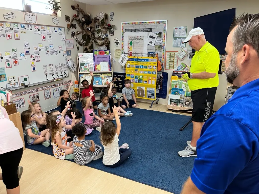  What fun to partner with Vero Cycling to bring a bicycle safety training to the VPK class at Childcare Resources of Indian River.